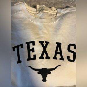 Texas crew neck swestshirt